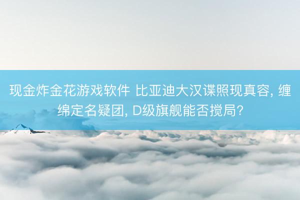 现金炸金花游戏软件 比亚迪大汉谍照现真容， 缠绵定名疑团， D级旗舰能否搅局?